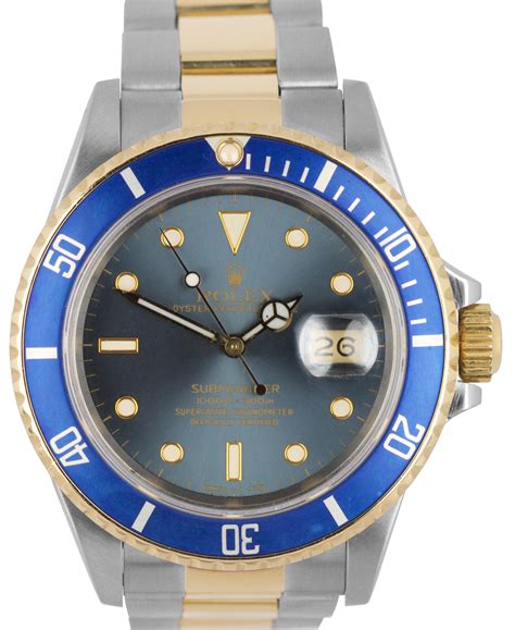 rolex submariner 16803 blue